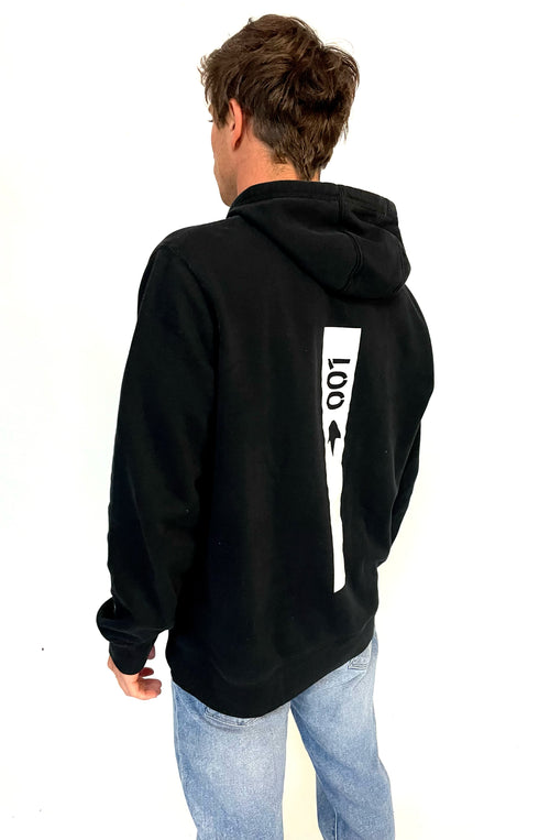 Black one hoodie